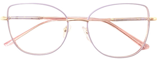Armazones De Lentes Anteojos Lectura Aper 2168 Metal Alilado Medio Indefinido Para El Frente Del Marco Y Alilado Nacarado Para El Contorno Del Marco