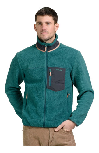 Campera Corderito Hombre Brooksfield Sport 7031b