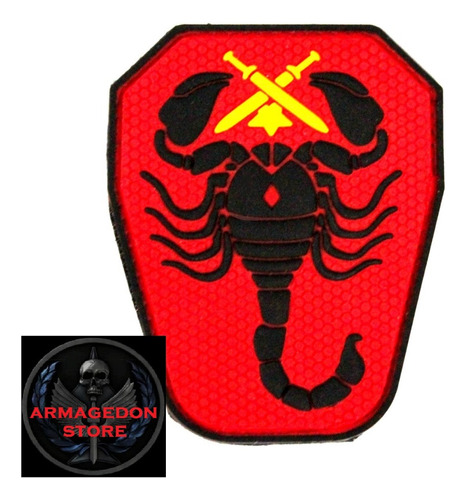 Parche Escorpion Scorpio Militar Comando Tactico Ejercito R 