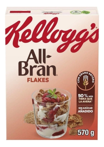 Cereal Kellogg's All Bran Nutri Fibra Natural 570 G