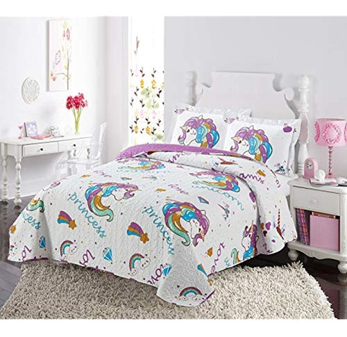 ~? Ropa De Cama De Calidad Dorada, Colcha Para Niños De Tama