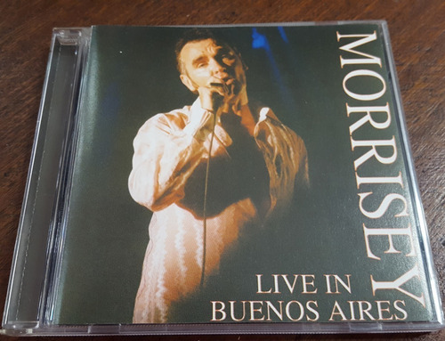 Morrissey Live In Buenos Aires 2000 Cd The Smiths Cure Cul 