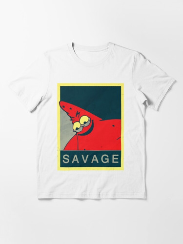 Savage Patricio Bob Esponja Remera Hopev02