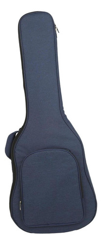 Bolsa De Guitarra Acolchada Impermeable Oxford A Prueba Azul