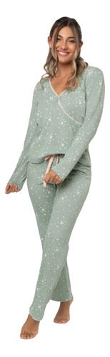 Pijama Inv. Mujer Remera Y Pantalón So Chill So Pink 11709