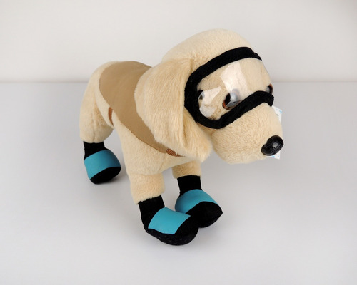 Imagen 5 de 5 de Peluche Perrito Rescatista Mi Alegría