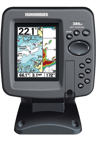 Ecosonda Humminbird 386ci Pesca Lancha Gps Color Nautica