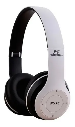 Auriculares Diadema Bluetooth Orejas De Gato Mz-p47 Radiosd - Negro  GENERICO