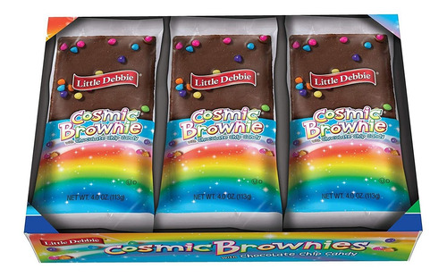 Little Debbie Cosmic Brownie Caddie De Una Sola Porción, Cho