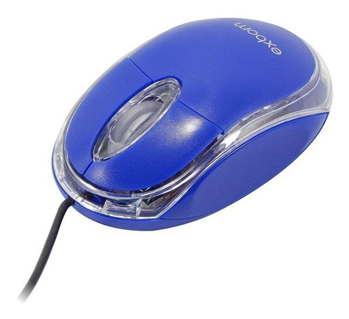 Mouse Exbom  MS-10 azul