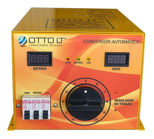 Conversor Automático Com Carregador Motor Home Otto Lt 10kva