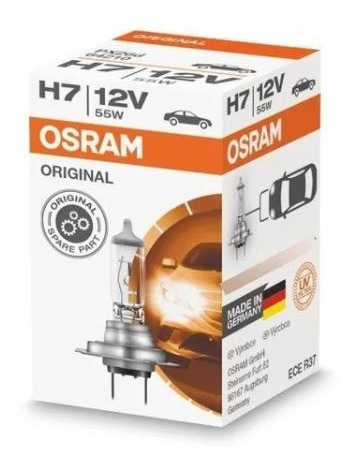 1 Bombillo H7 12v 55w Osram Aleman Luz Halogena Original 1a