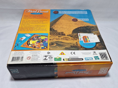 Jogo Trivial Pursuit Master 2400 Perguntas Hasbro Grow (Usado)