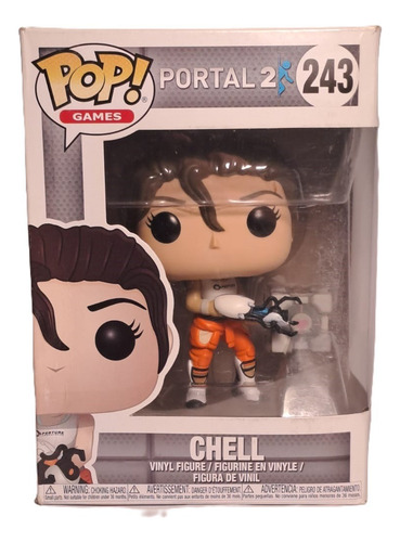 Funko Pop Portal 2 Chell 243 (Usado)