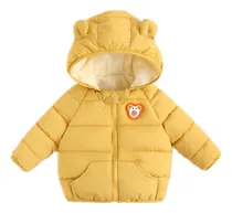 Comprar Chamarras Acolchado Espesar Con Capucha Niños Niñas