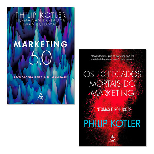 Marketing 5.0 | Pecados Mortais Marketing: Tecnologia Para A Humanidade, De Philip Kotler, Hermawan Kartajaya, Iwan Setiawan. Série Marketing Editora Sextante, Capa Mole, Edição 1 Em Português, 2023