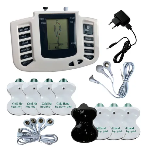 comprar Aparelho Fisioterapia Choque Pulso Elétrico Alivia Dores Dor