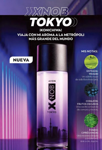 Perfumeria Avon: Trio Xnob Tokio