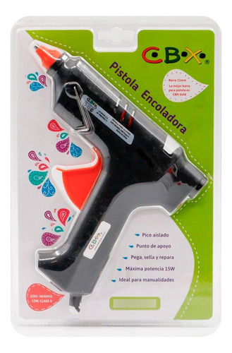 Pistola Para Silicona Eléctrica En Barra Gruesa Grande X1un
