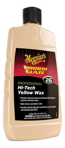 Cera M26 Hi-tech Yellow Wax X 473 Ml #1057 Meguiars