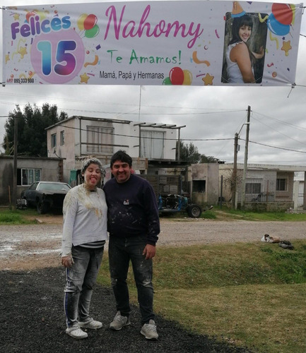 Imagen 3 de 10 de Banner Interiores, Cartel Pancarta, Pasacalle - 150 X 80 Cm