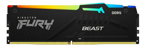 Memória Kingston 8gb Ddr5 5600mhz Rgb Beast Fury