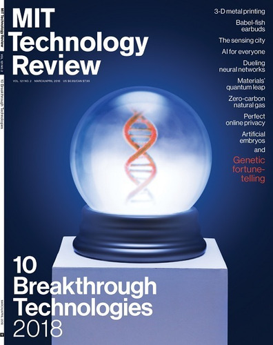 Revista Mit Technology Review. 04/18 I En Inglés 