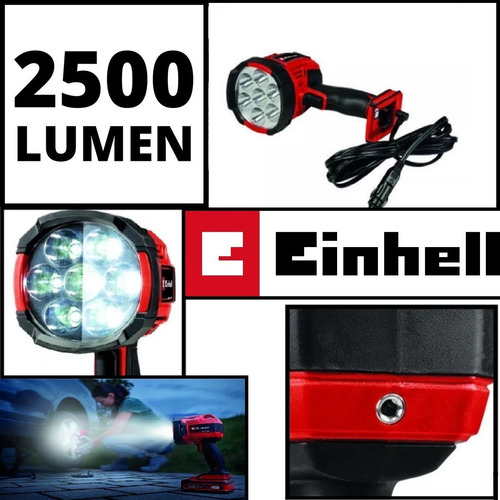 Lampara Einhell Inalámbrica Te-cl 18/2500 Li Solo 2500 Lumen