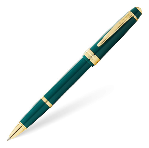 Canta Rollerball Cross Bailey Light - Glossy Green & Gold
