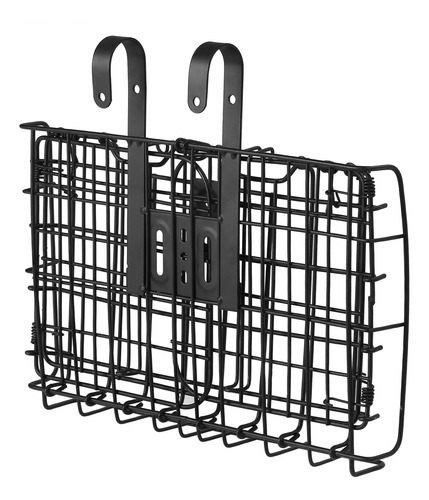 Cesta Plegable De Alambre De Acero Desmontable Para Manillar