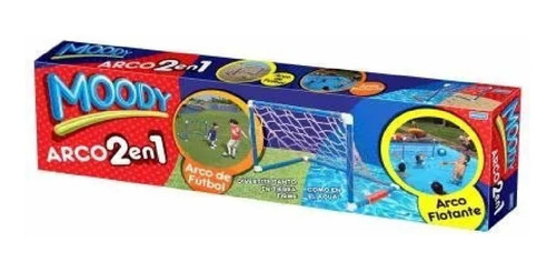 Imagen 3 de 6 de Arco De Futbol 2 En 1 Agua Y Suelo Moody Playking