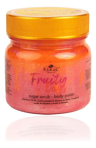 Crema Exfoliante De Azucar Body Scrub Frutal