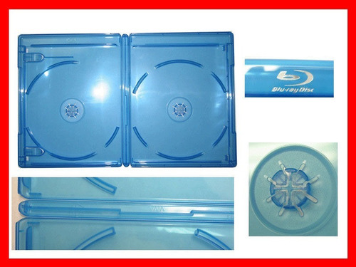 Imagen 2 de 4 de Caja Blu-ray Doble Original Box Importada Elite Con Logo