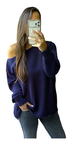 Imagen 2 de 10 de Sweater Over Size Grandes Talle Amplio Variedad Colores A67