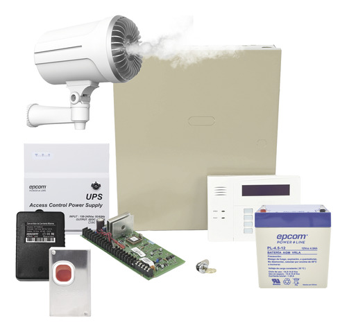 Kit De Panel De Alarma Vista48la Con Generador De Niebla Sf5