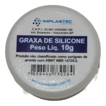 Comprar Graxa De Silicone Pote 10g Implastec