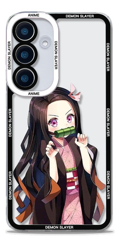 Funda De Teléfono Anime Demon Slayer Para Samsung Galaxy S25 Ultra S24 Plus S22 S23 Fe S21 A55 A54 5g A15
