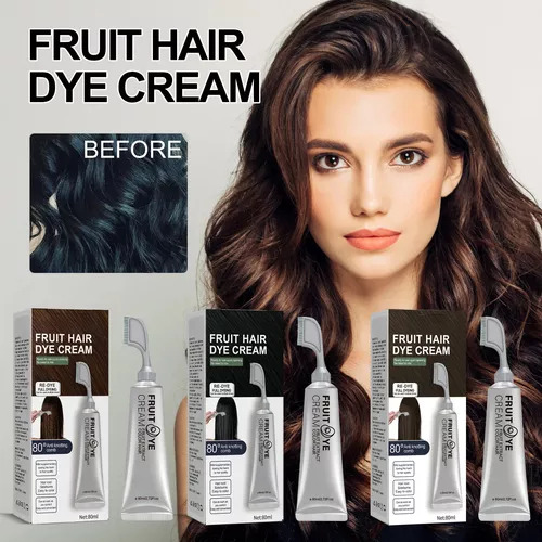 Creme De Tintura De Cabelo Natural Fruit 80ml