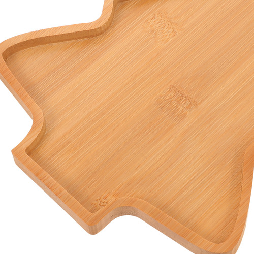 Plato De Madera Para Servir Aperitivos Con Forma De Árbol De