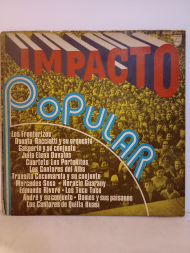 Varios Artistas- Impacto Popular- Lp, Argentina, 1973