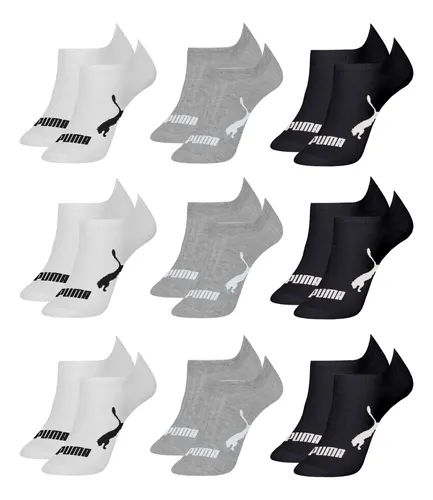 Kit 9 Pares Meias Puma Soquete Cano Curto Sapatilha Original