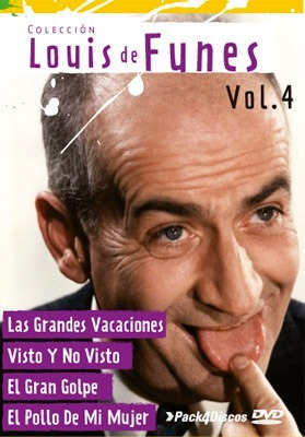 [pack Dvd] Louis De Funes Vol.4 (4 Discos)