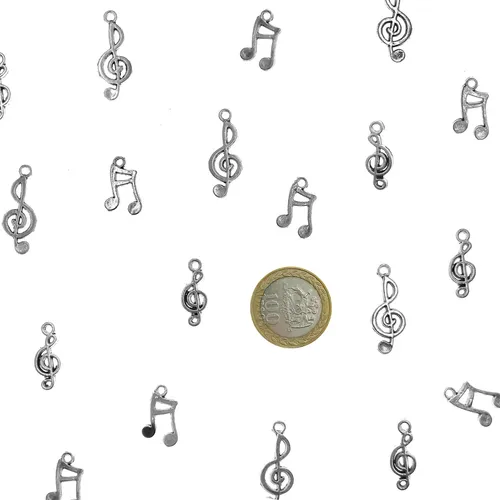 comprar 30 Charms De Notas Musicales Surtido - Dijes \u002F Musica