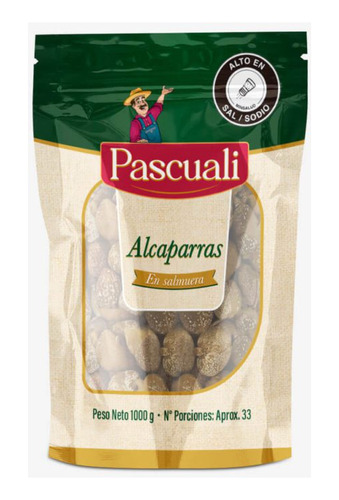 Alcaparra Bolsa 1000g Pascuali Cj 12 - g a $26