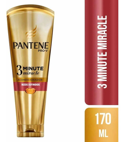 Pantene 3mm Pelo Rizos Definidos 170 Ml Acondicionador 