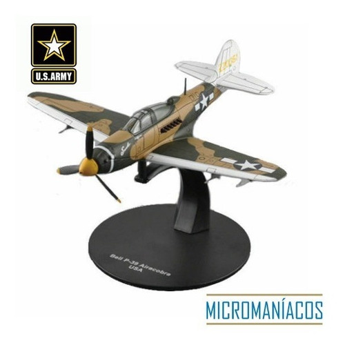 Imagem 2 de 6 de Bell P-39 Airacobra Usa - Altaya - Frete Grátis