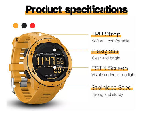 Lanzamiento Táctico De Estilo Militar Masculino De Reloj Int