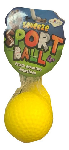 Juguete Pelota Deportiva Squezze Sport Ball Antiestrés 