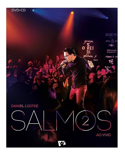 Box Lacrado Dvd + Cd Daniel Ludtke - Salmos 2 Ao Vivo (2018)