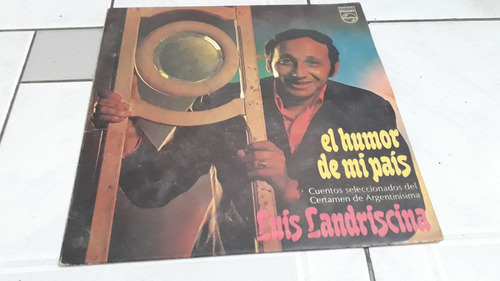 Long Play Luis Landriscina El Humor De Mi Pais